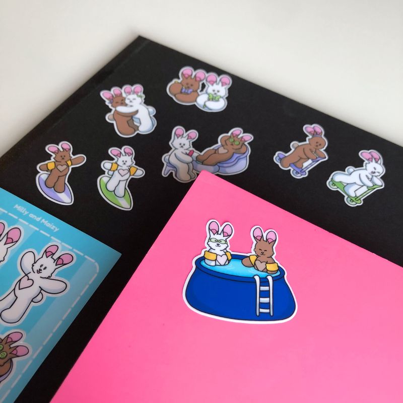 Sister Moments Sticker Sheet #1